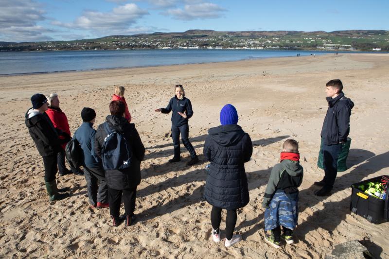 Successful County Derry coastal workshop and clean-up event