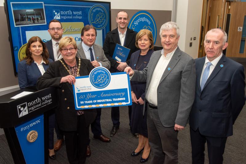 Derry's North West Regional College celebrates 50 years at Springtown Campus