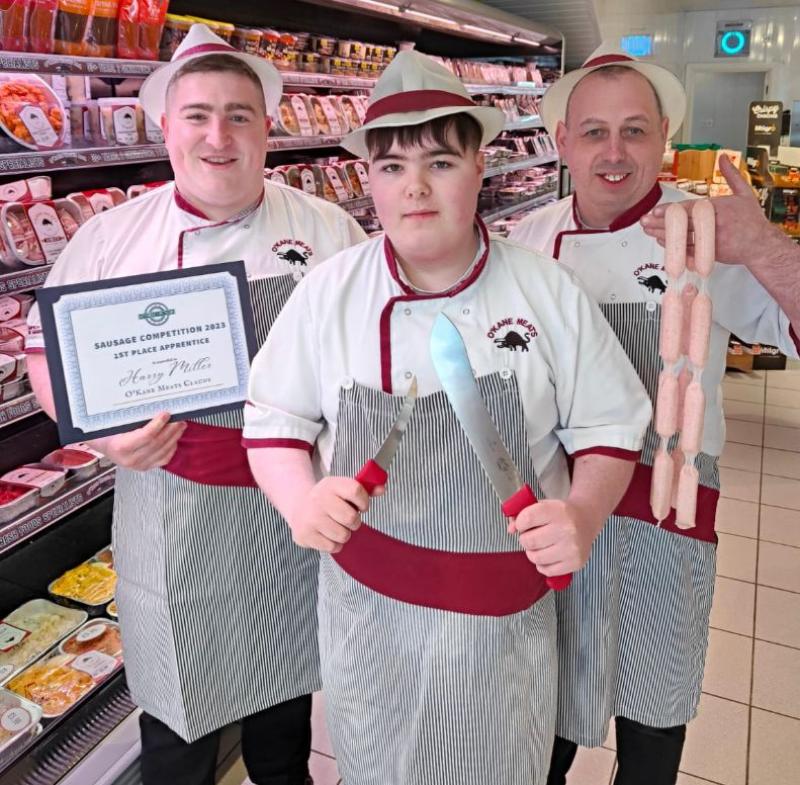 Apprentice butcher Harry is a cut above the rest 