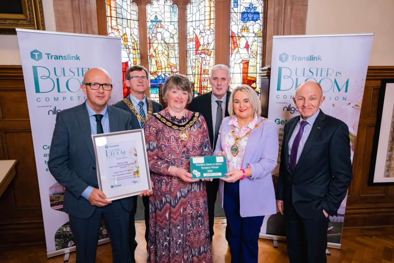 It's official - Derry tops Ulster in Bloom awards once again