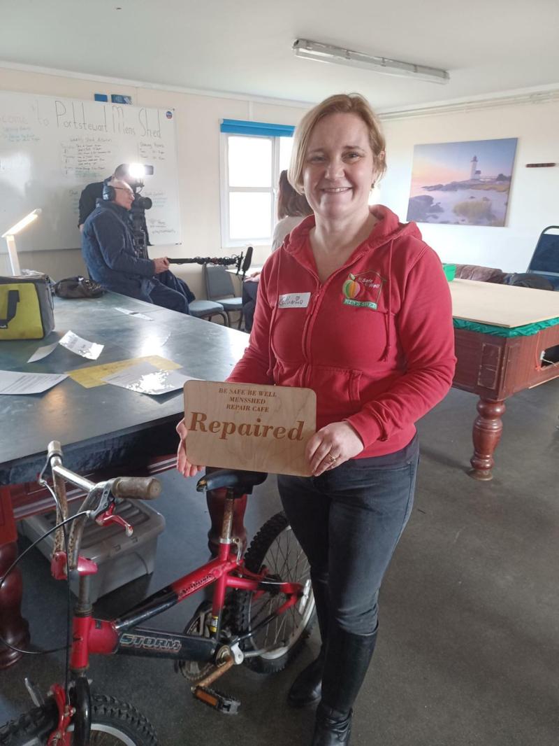 Catherine Taylor Men's shed director