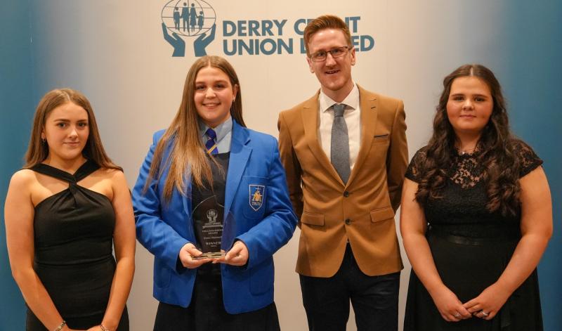 Derry Credit Union - Volunteering Award winner
