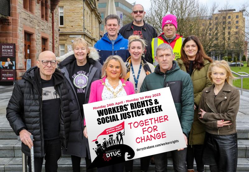 Derry council to host series of events focusing on workers’ rights