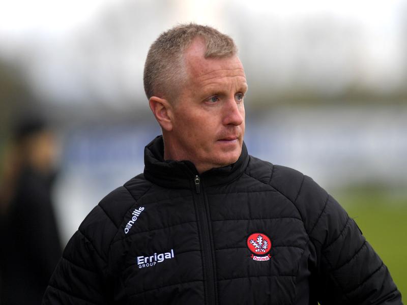 Derry manager Johnny McGarvey. (Photo - George Sweeney, nwpresspics)