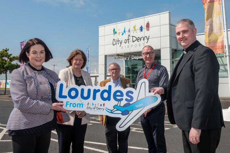 New Lourdes Pilgrimages from City of Derry Airport