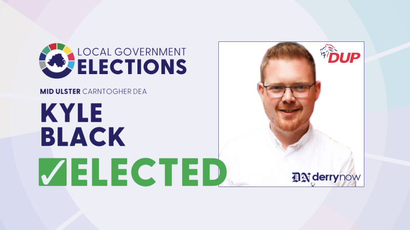ELECTION 2023: Kyle Black and Paddy Kelly take last two seats in Carntogher