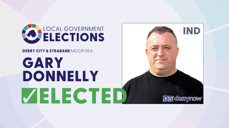 Independent Gary Donnelly tops the poll