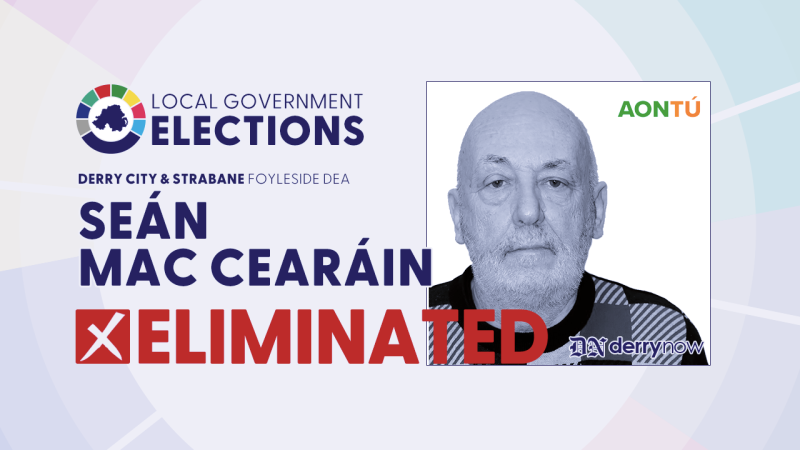 Aont&uacute;'s S&eacute;an MacCer&aacute;in has been eliminated