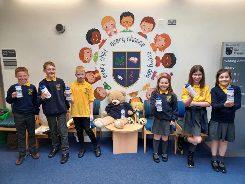 Derry pupils join the 'refillution'