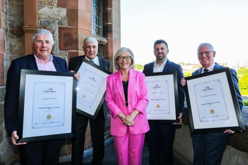 Derry manufacturing leaders inducted to 'Manufacturing Hall of Fame'