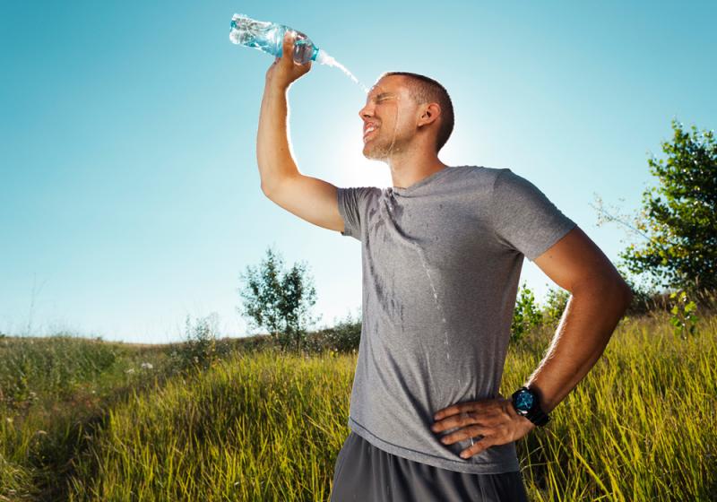 Exercising during the heat? Here's some tips to help with your workout