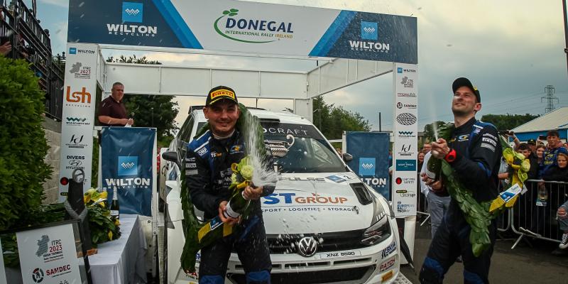 Callum Devine edges closer to three in a row ahead of Donegal Rally final stage