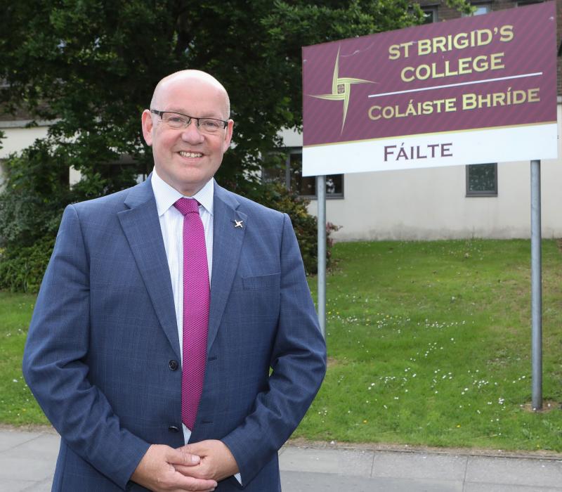 Gerry McMonagle, vice principal of St Brigid’s College / Coláiste Bhríde.
