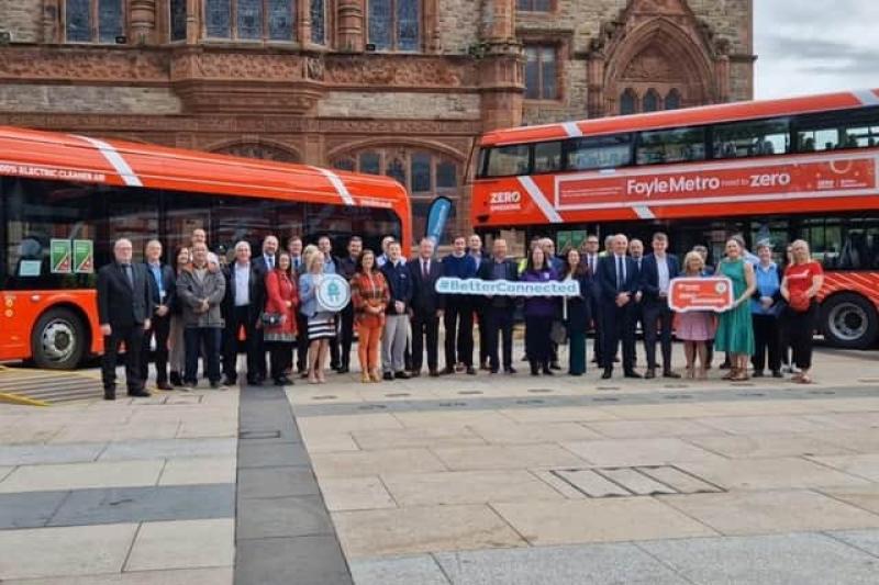 Derry task force to maximise benefits of new electric buses to be set up
