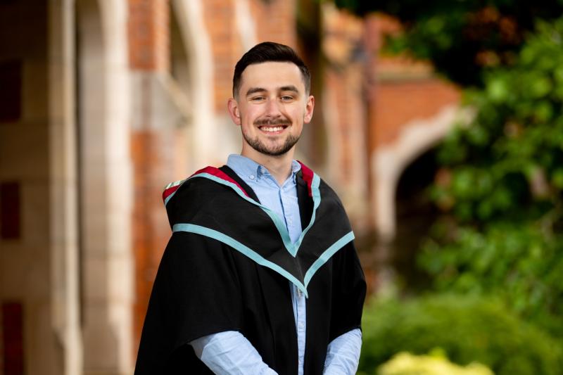 Inspirational Derry student graduates with Master’s just months after losing mum