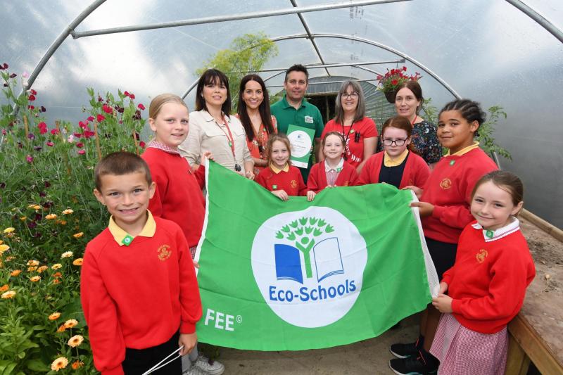 Derry school rewarded with 'Eco Green Flag' status