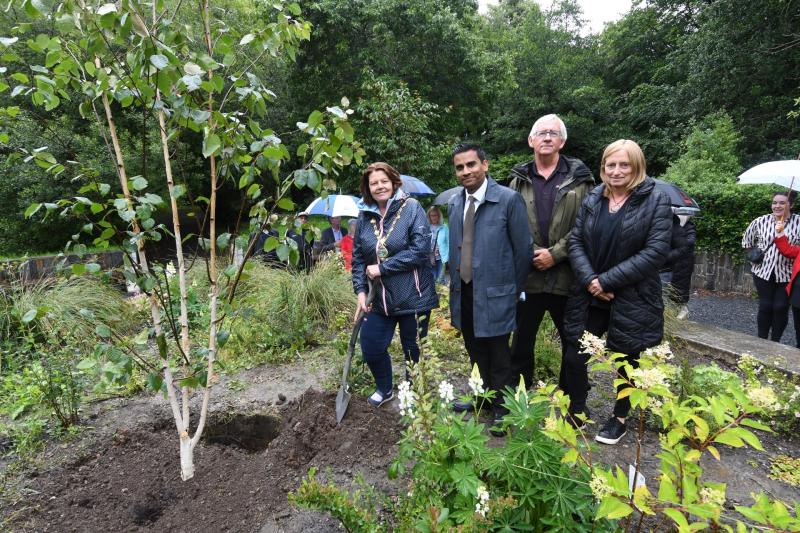 Trees planted in Derry to remember Srebrenica genocide victims