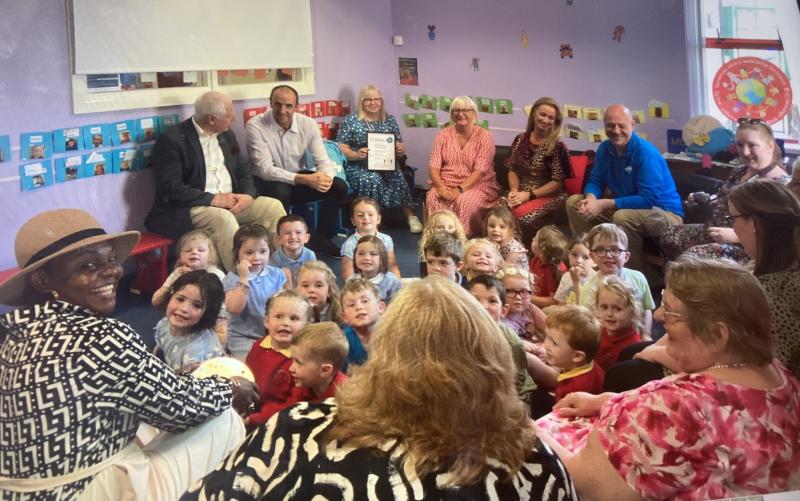 School of Sanctuary joy for Academy Nursery School
