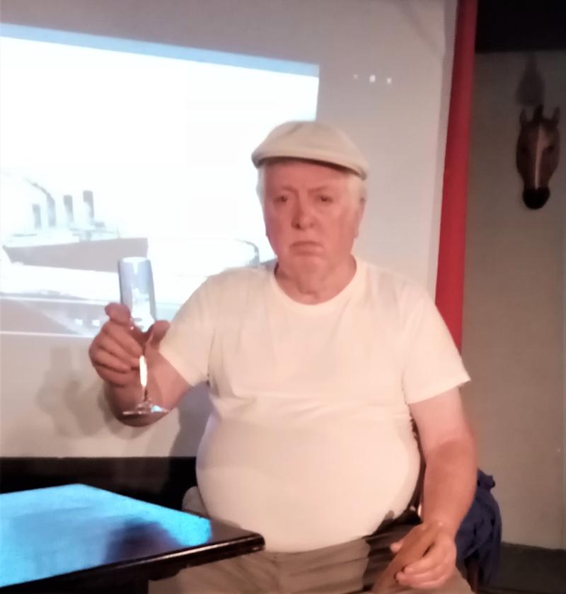 Charles Joghin (Denis McGuinness) The last man to leave Titanic alive.