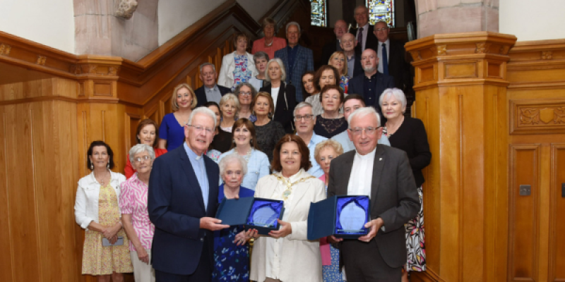 Inishowen priests honoured by Mayor of Derry