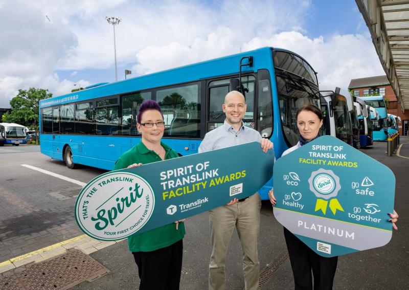 Derry Translink facilities enter SPIRIT of Translink Awards 2023