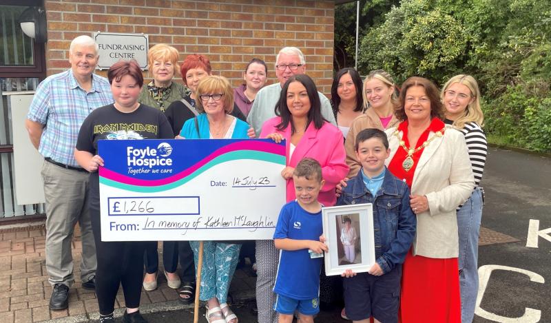 Friends and family of Derry woman raise over £1,000 in her memory