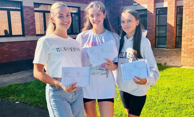 Thornhill students celebrating after another fantastic year of results