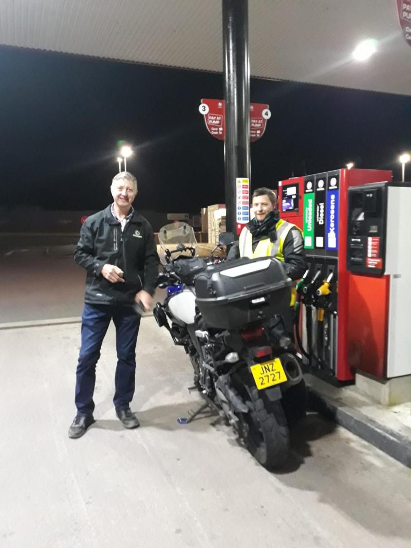 Mammoth 1,000 mile motorcycle challenge raises more than £3,000 for STEPS