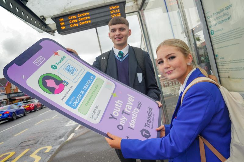 Translink urging under 16s to download the digital travel ID card