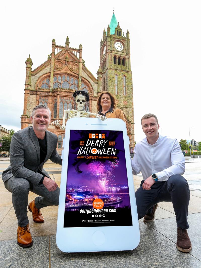 Zombies, dinosaurs and drones – only in Derry's 'City of Bones'!