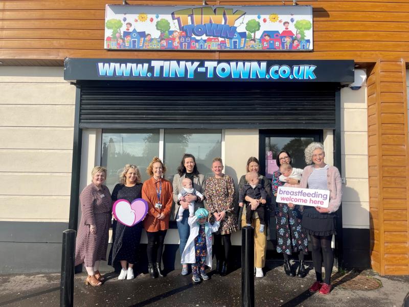  Brona McSorley, Infant Feeding, Lisa Storey, Child Development Interventions, Claire Hamilton, Health Improvement, Natalie Hegarty, Aine McIvor, Owner, Victoria Page, Karen Brown & Dr Hannah McCourt.