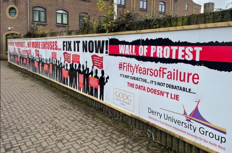 Guest Column: 'It's time for outrage' - Political leaders failing Derry on university