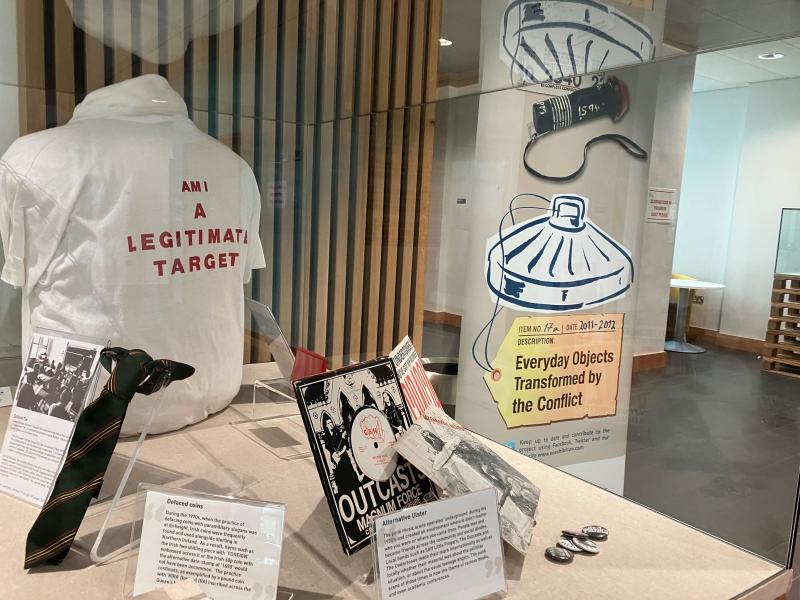‘Everyday Objects Transformed by the Conflict’ exhibition launches in Derry's Magee campus