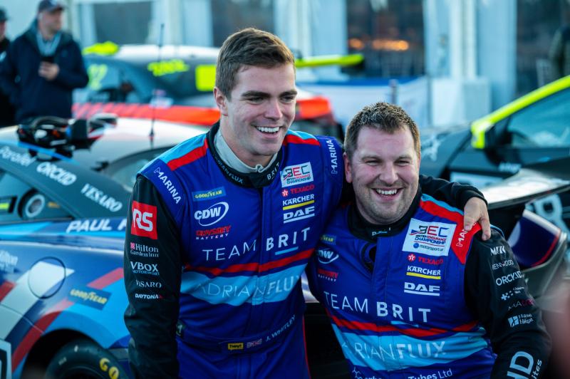 Paralympian James Whitley named 'best driver' in epic season finale
