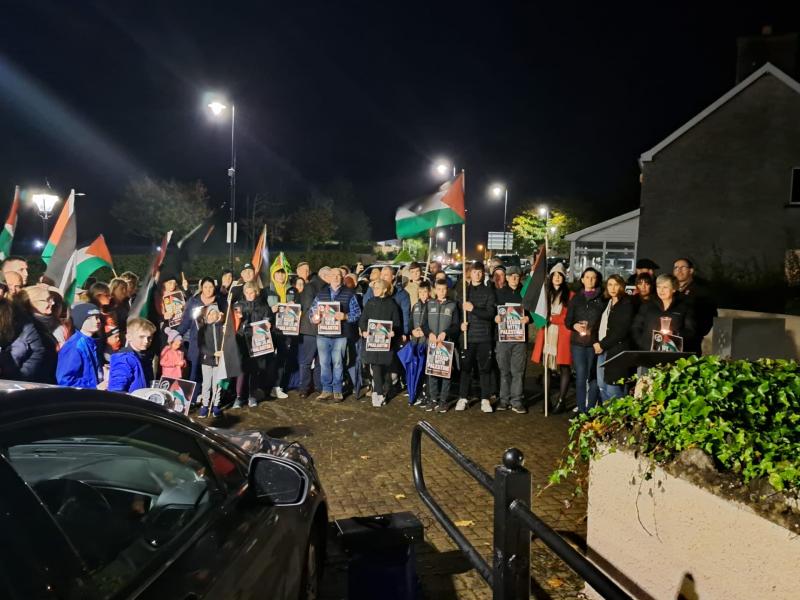 South Derry sends solidarity to the people of Gaza 