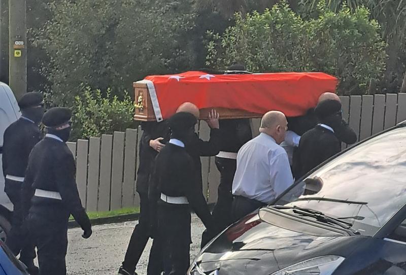 Three arrested following funeral of Derry INLA leader Terry Robson