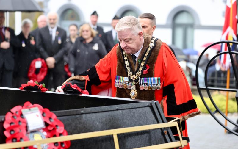 Remembrance Day ceremonies held in Limavady and Coleraine