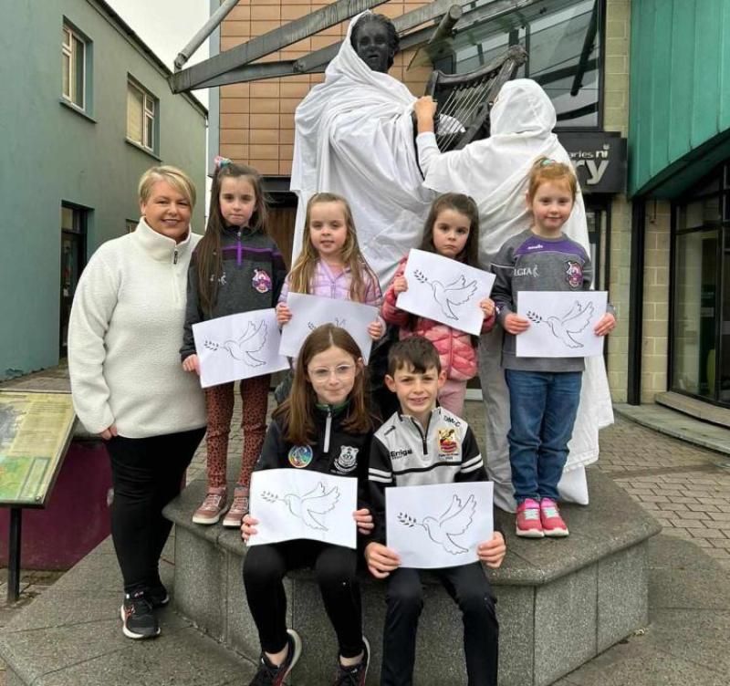 Dungiven Mother’s Day vigil for Palestine