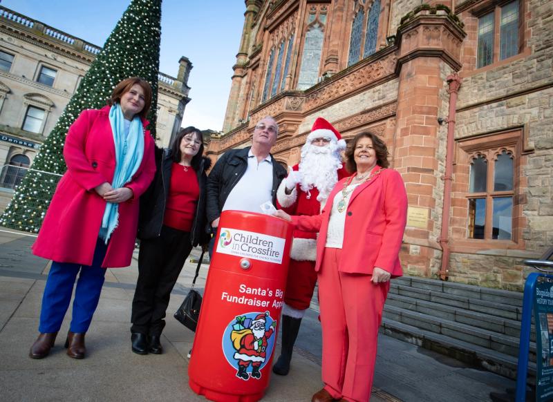 Children in Crossfire&rsquo;s Santa returns to Derry's Guildhall