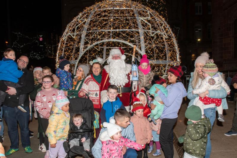 Derry's Christmas lights switched on as thousands lines streets for Magical Christmas Procession