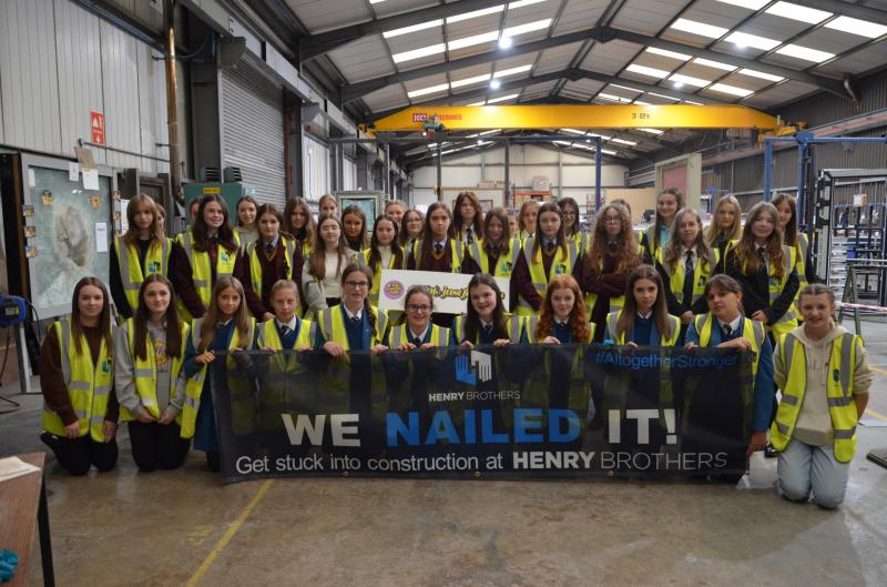County Derry firm inspires local students at 'Girls in Construction' event
