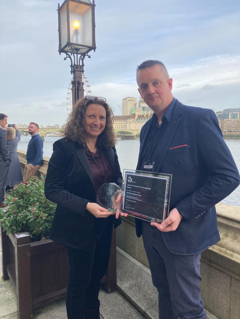 Migrants Forum and Regional College collect prestigious award in House of Lords