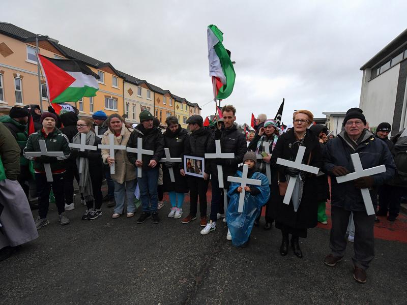 Bloody Sunday commemorations dedicated to ongoing Gaza 'genocide'
