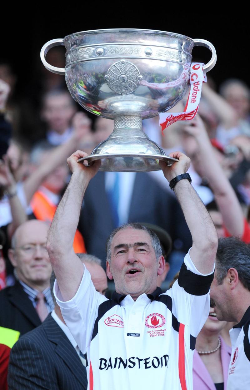 Tyrone legend Harte now on the opposite side