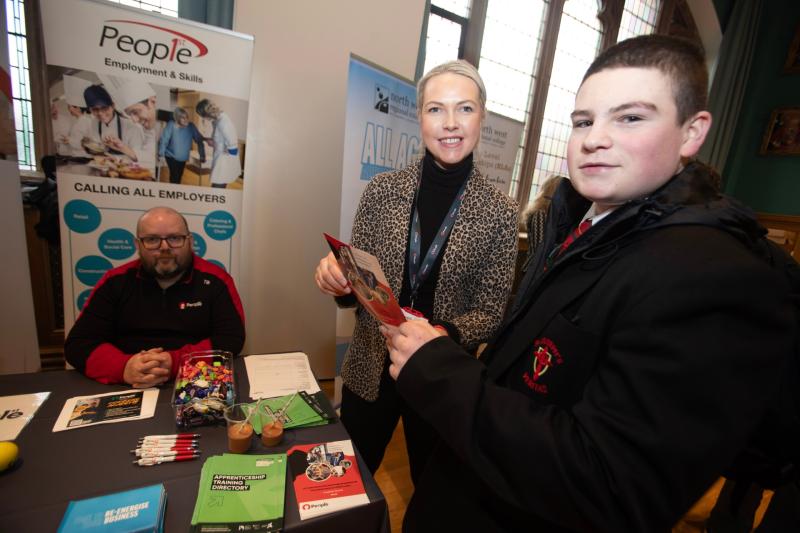 Derry school leavers and job seekers explore Apprenticeship opportunities