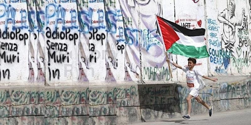 'Freedom To Run' shows the reality of life under occupation in Palestine through the lens of marathon running.