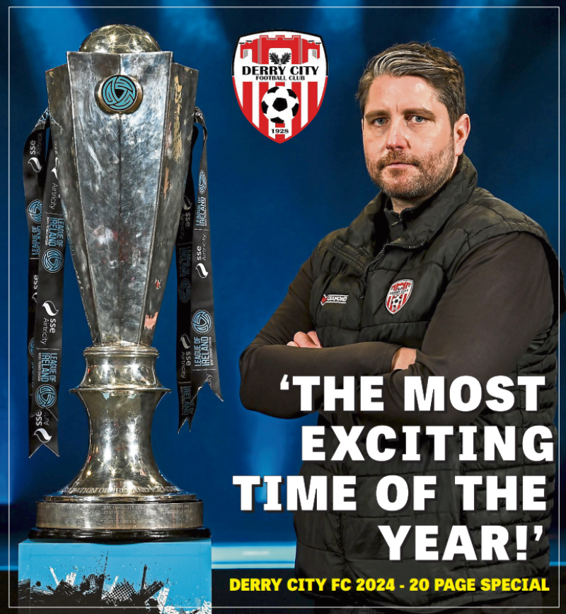 20-page Derry City special inside today's Derry News!