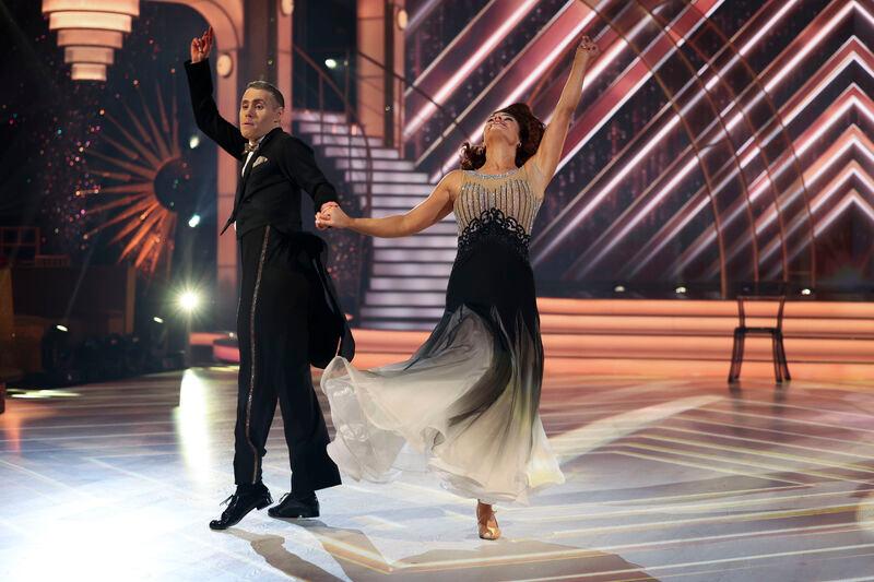 Jason Smyth pictured with dance partner Karen Byrne. Photo: Barry McCall