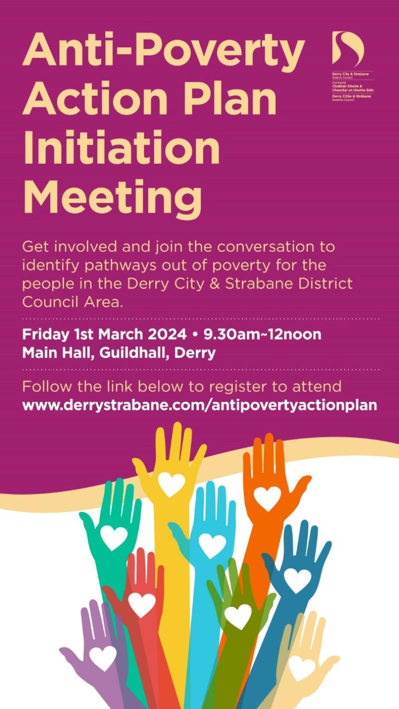 Derry meeting to identify actions to address poverty