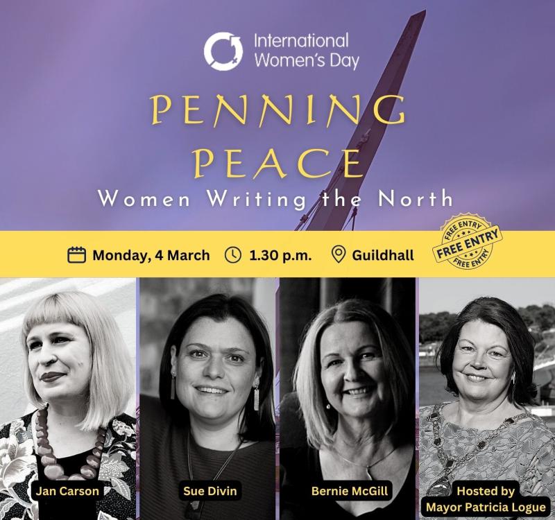 Celebrating Women Writers: Penning Peace event in Derry